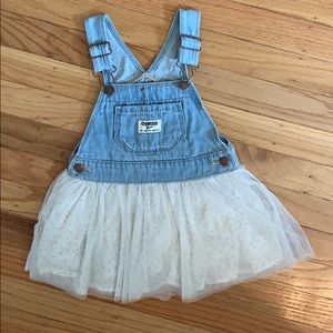 OshKosh B’gosh Tutu Overalls 24 months